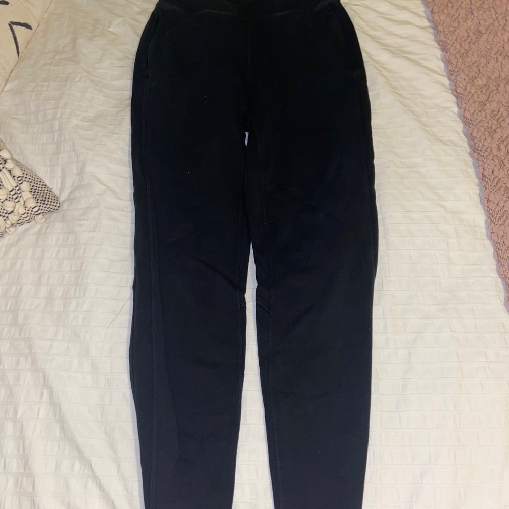 Black Lulu Lemon joggers